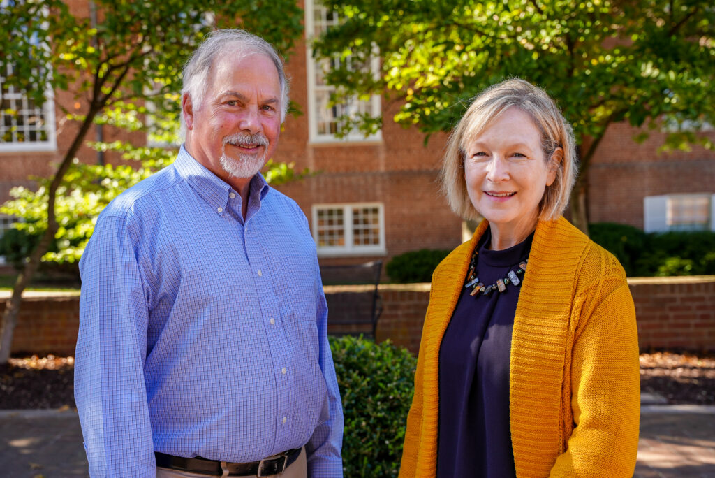 Debbie Dale Seidel '84 and Ethan Seidel.